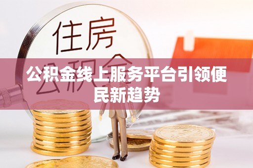 益阳公积金线上服务平台引领便民新趋势