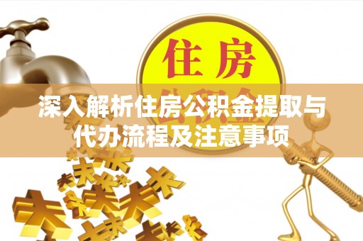 益阳深入解析住房公积金提取与代办流程及注意事项