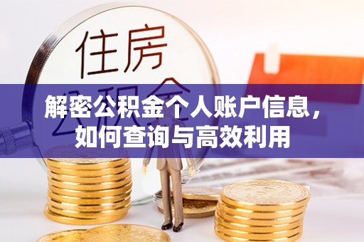 益阳解密公积金个人账户信息，如何查询与高效利用