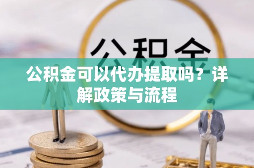 益阳公积金可以代办提取吗？详解政策与流程