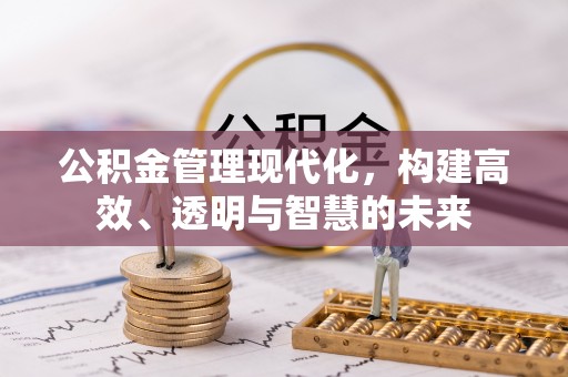 益阳公积金管理现代化，构建高效、透明与智慧的未来