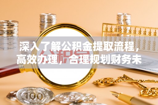 益阳深入了解公积金提取流程，高效办理，合理规划财务未来