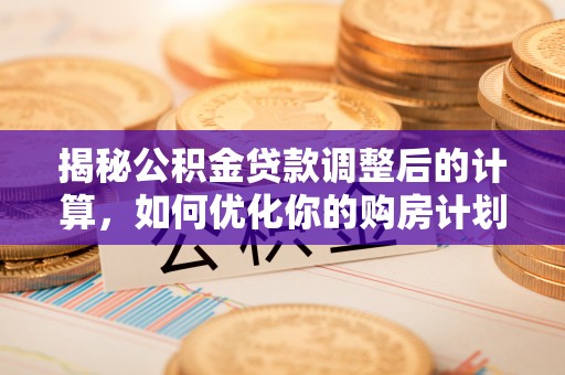 益阳揭秘公积金贷款调整后的计算，如何优化你的购房计划