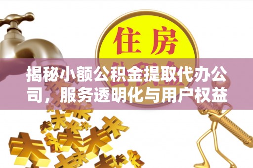 益阳揭秘小额公积金提取代办公司，服务透明化与用户权益保障
