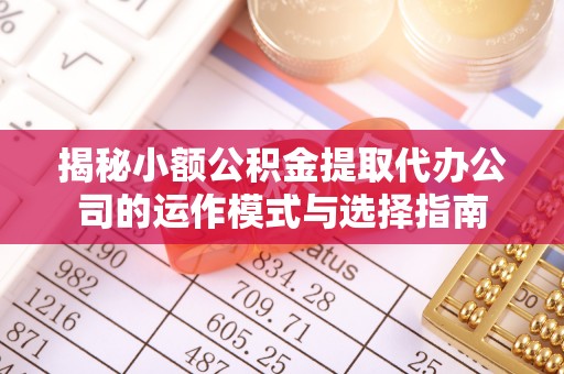 益阳揭秘小额公积金提取代办公司的运作模式与选择指南