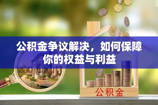 益阳公积金争议解决，如何保障你的权益与利益