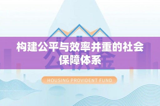 益阳构建公平与效率并重的社会保障体系