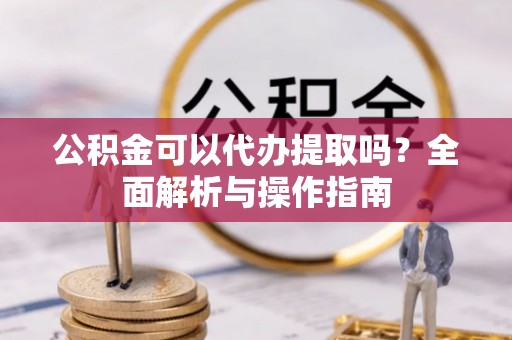 益阳公积金可以代办提取吗？全面解析与操作指南