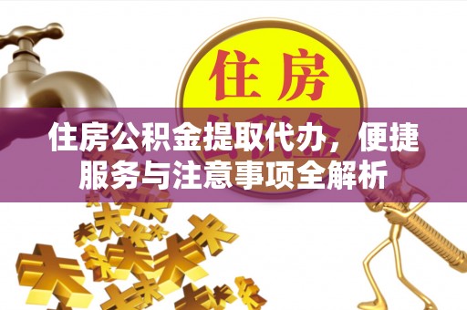 益阳住房公积金提取代办，便捷服务与注意事项全解析