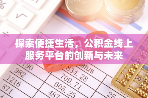益阳探索便捷生活，公积金线上服务平台的创新与未来