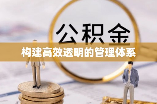 益阳构建高效透明的管理体系