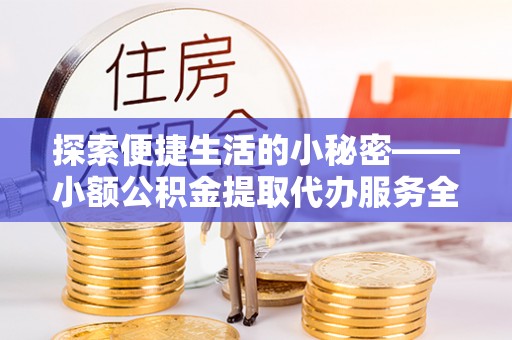 益阳探索便捷生活的小秘密——小额公积金提取代办服务全解析