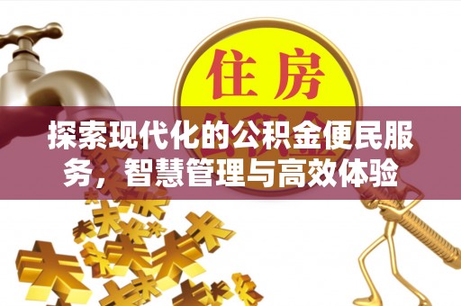 益阳探索现代化的公积金便民服务，智慧管理与高效体验