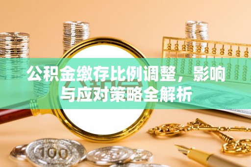 益阳公积金缴存比例调整，影响与应对策略全解析