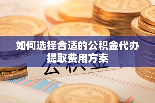 益阳如何选择合适的公积金代办提取费用方案