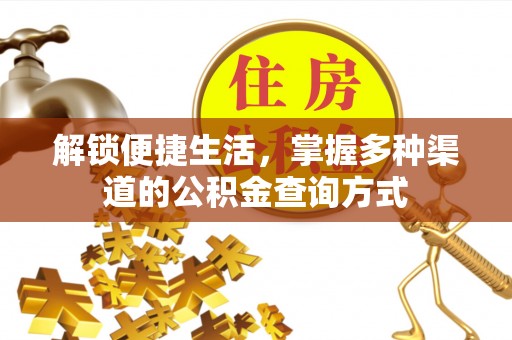 益阳解锁便捷生活，掌握多种渠道的公积金查询方式