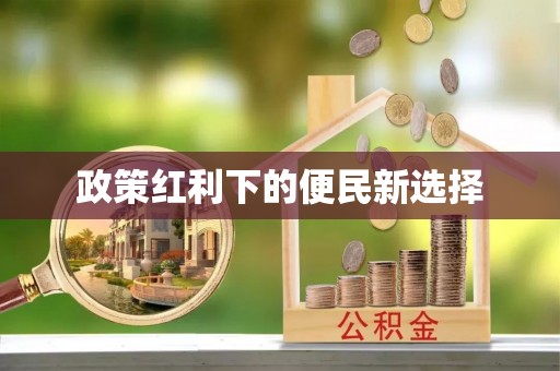 益阳政策红利下的便民新选择