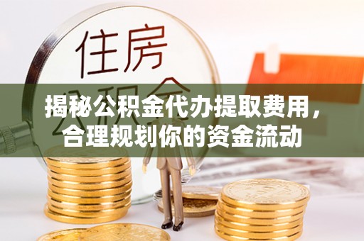 益阳揭秘公积金代办提取费用，合理规划你的资金流动