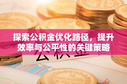 益阳探索公积金优化路径，提升效率与公平性的关键策略