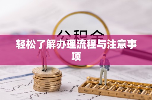 益阳轻松了解办理流程与注意事项