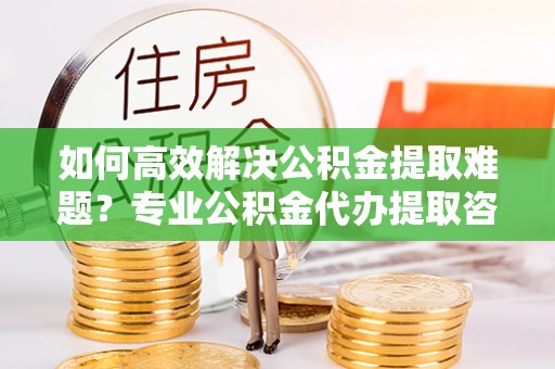 益阳如何高效解决公积金提取难题？专业公积金代办提取咨询服务来助力