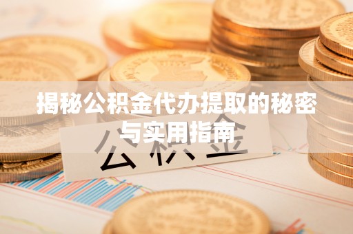 益阳揭秘公积金代办提取的秘密与实用指南